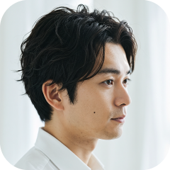 34歳 男性 パサつきがち